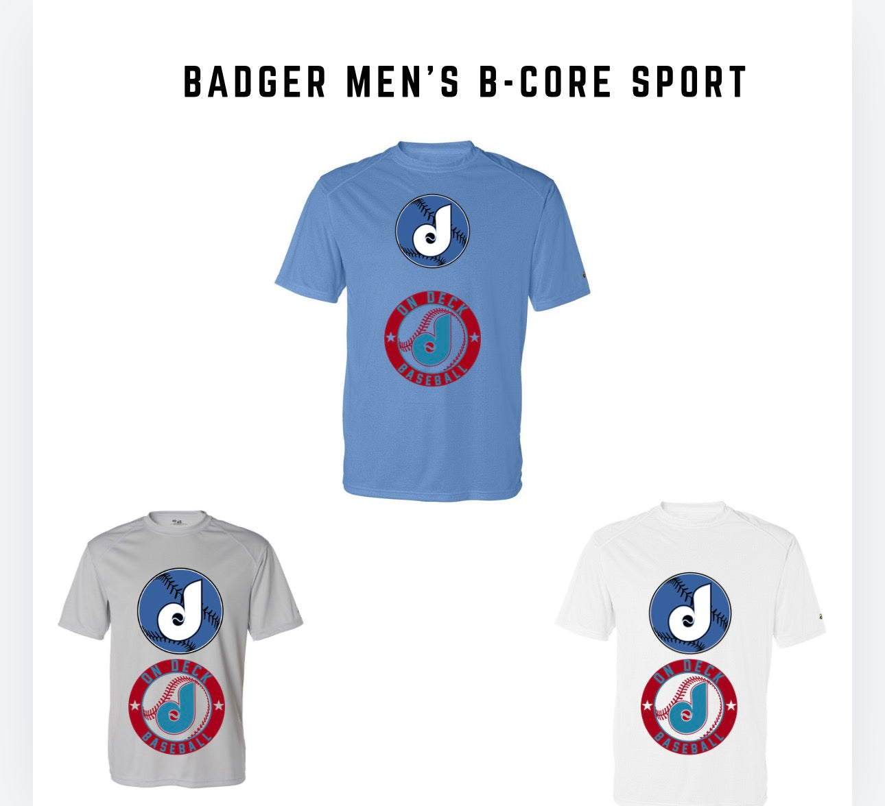 Badger Men's B-Core Sport