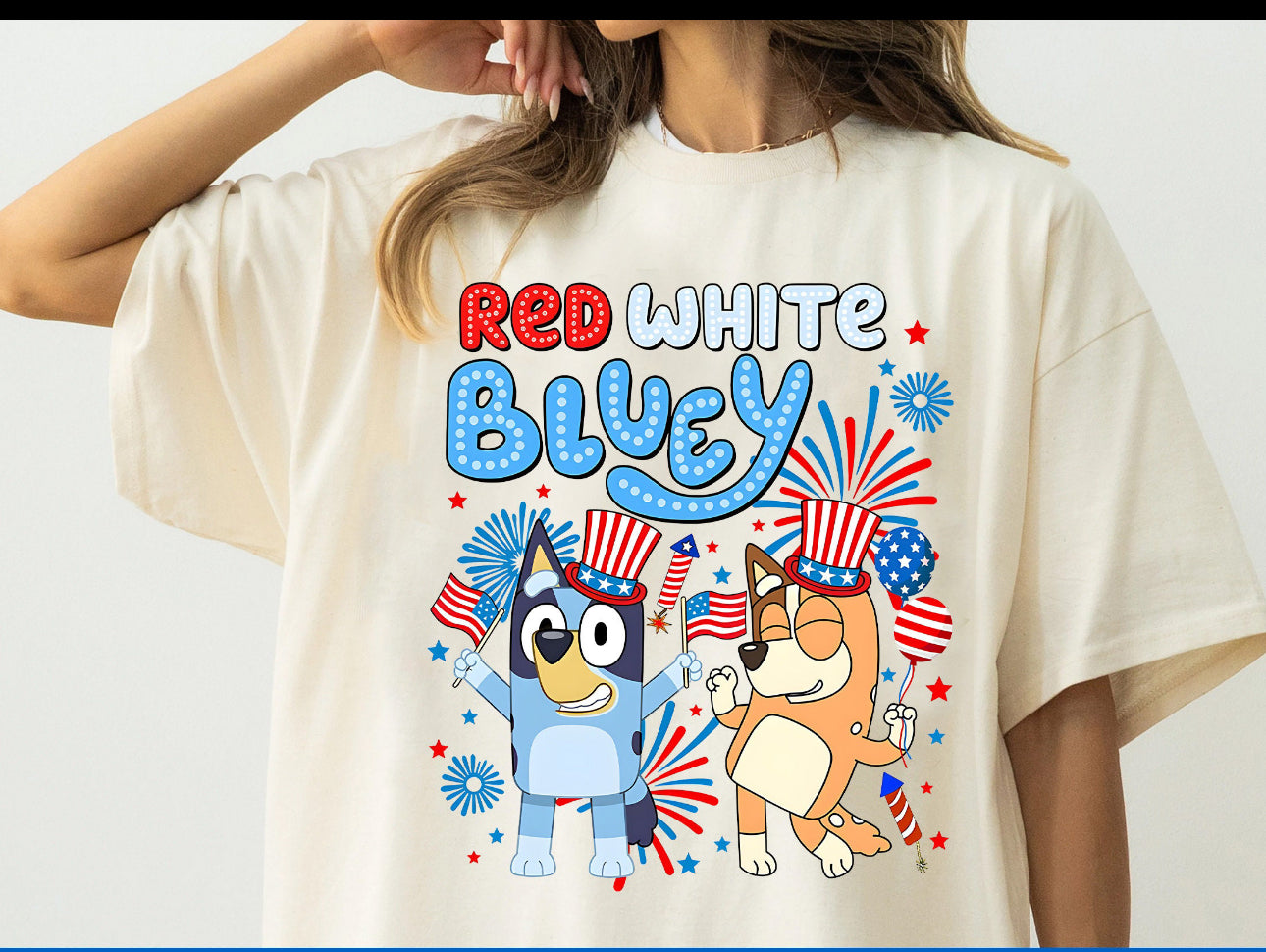 Red White Bluey