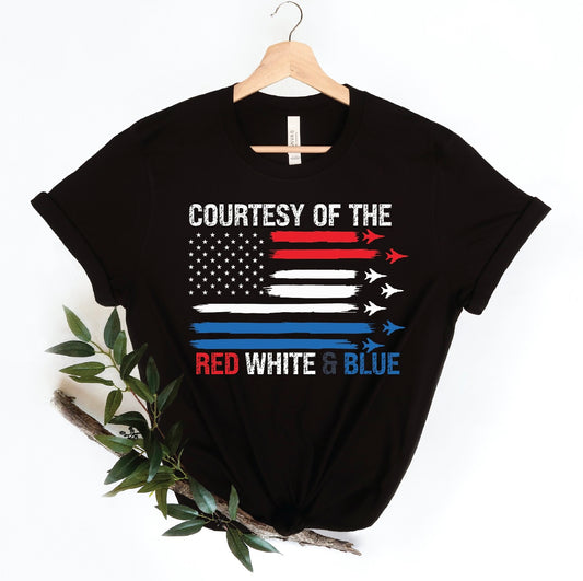 Red white and blue