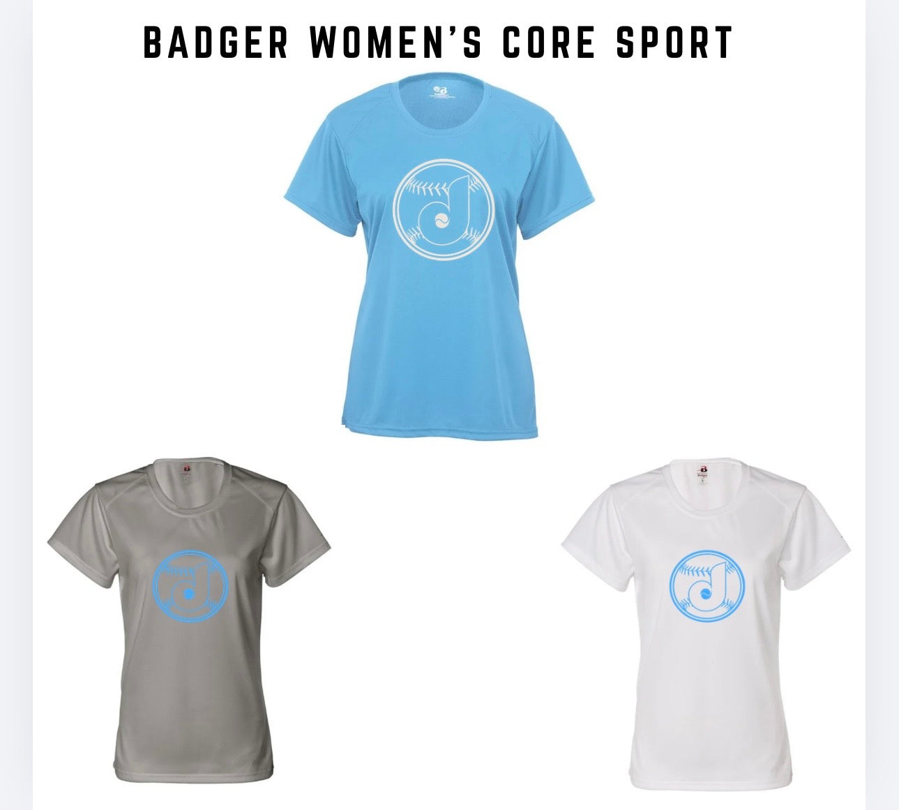 Badger Women's Core Sport Tshirt