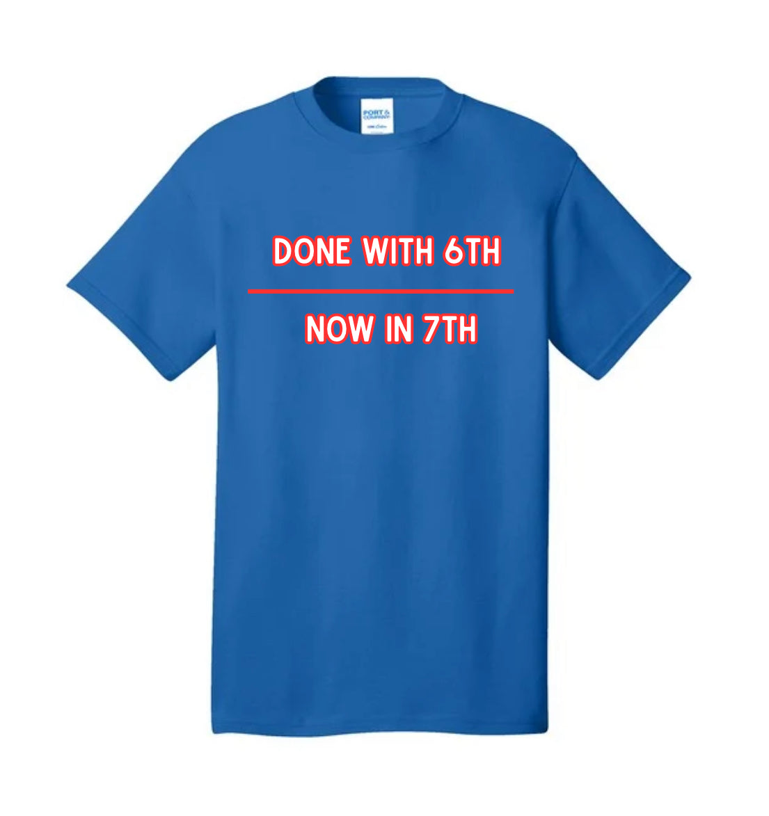 Tri-County 7th Grade Class shirts