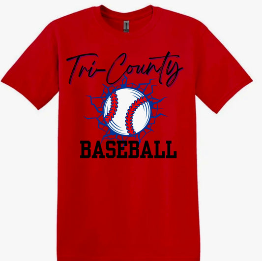 Red TC Baseball